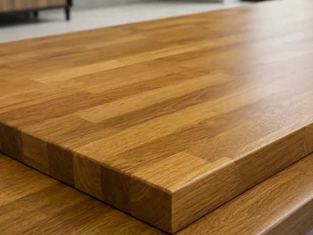 Iroko parmak geçme masif panel